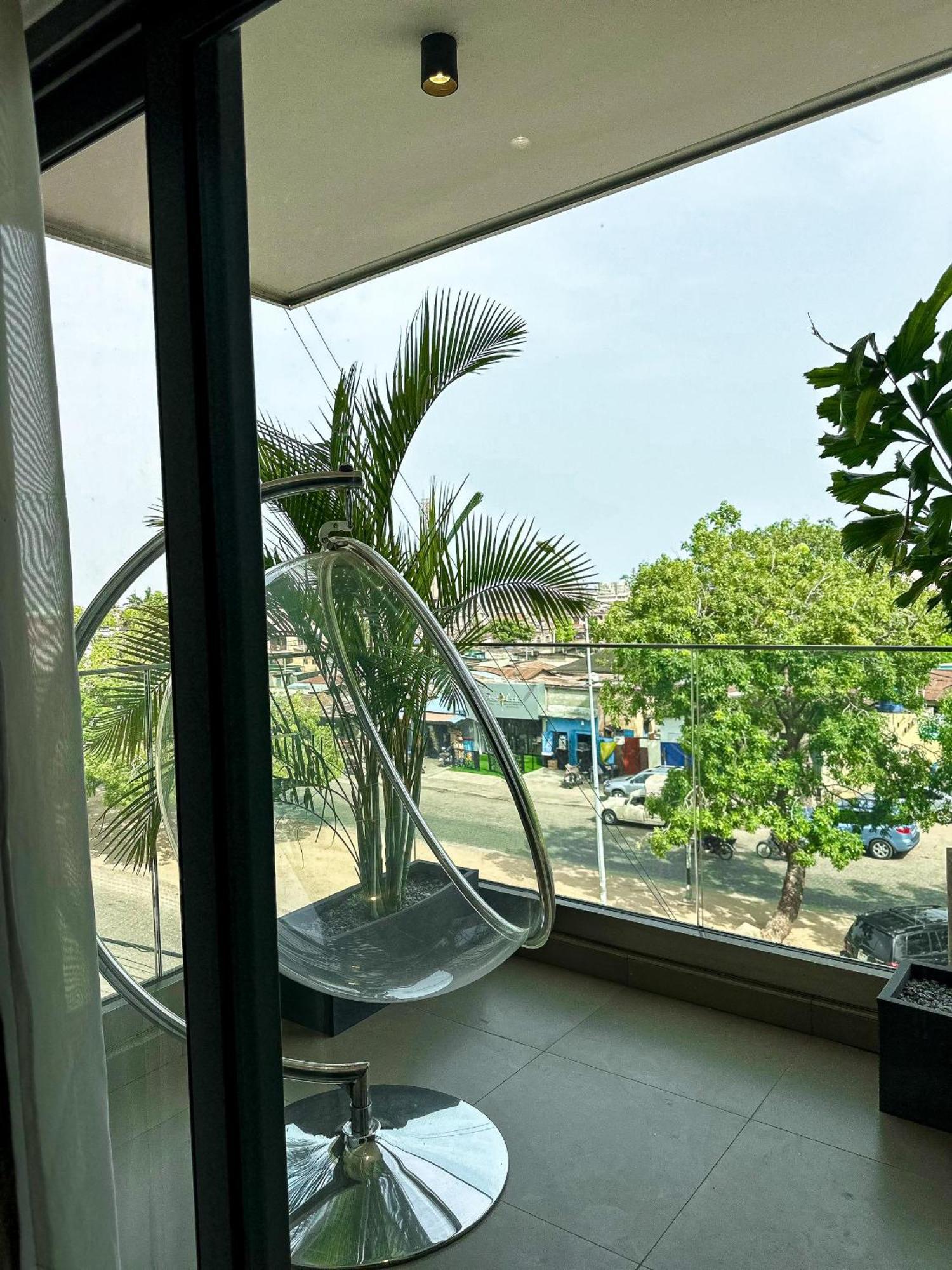 Klik Klak Appart Hotel Cotonou Bagian luar foto