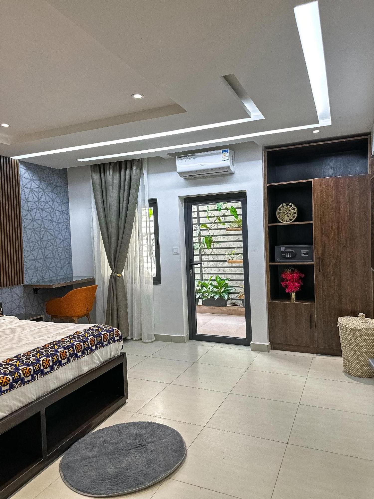Klik Klak Appart Hotel Cotonou Bagian luar foto