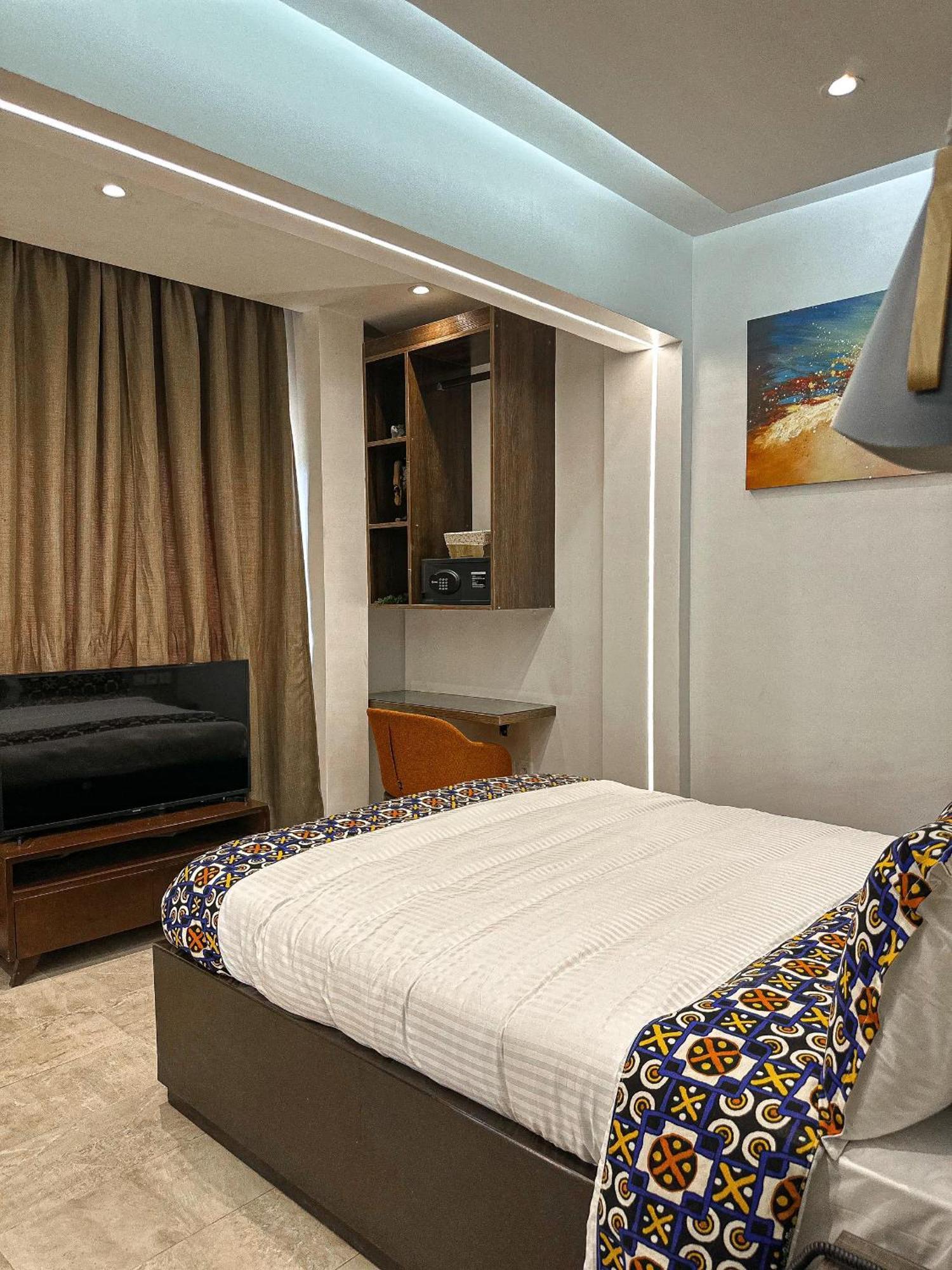 Klik Klak Appart Hotel Cotonou Bagian luar foto
