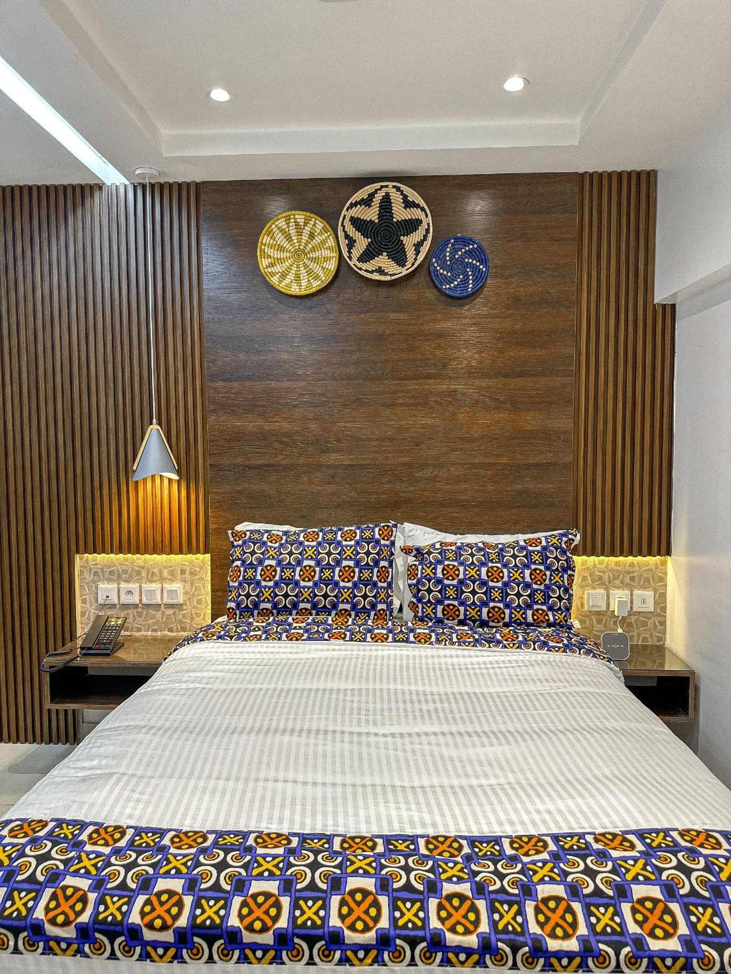 Klik Klak Appart Hotel Cotonou Bagian luar foto